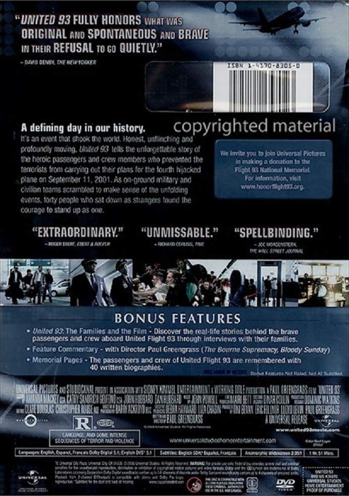 United 93 (Widescreen Edition)