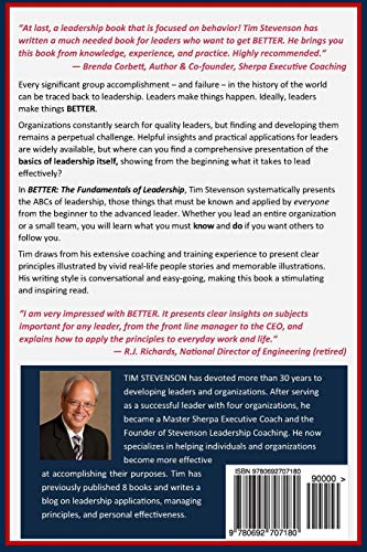 Better: The Fundamentals of Leadership