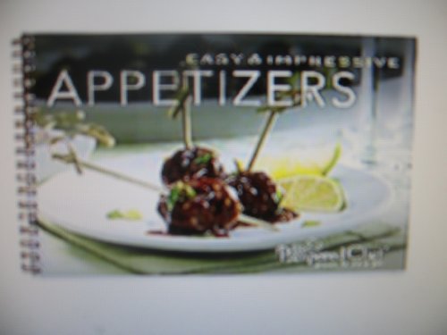 The Pampered Chef Easy & Impressive Appetizers Recipe Collection