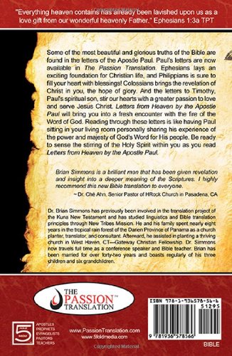Letters from Heaven by the Apostle Paul