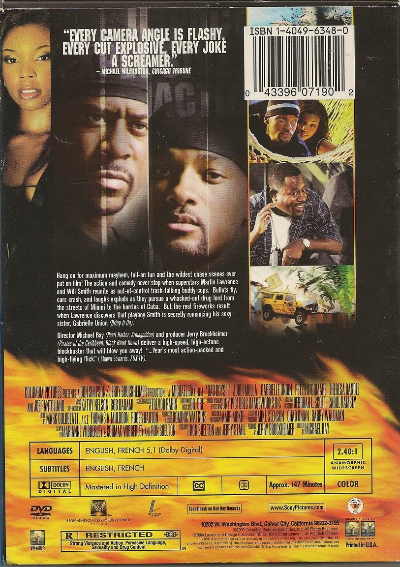 Bad Boys II (Widescreen Edition)