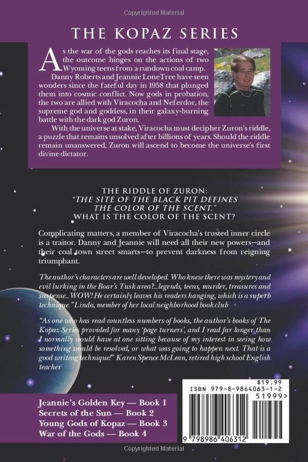 War of the Gods: Unleashes Fire in the Skies (The Kopaz Series)