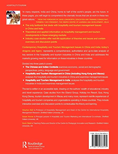 Contemporary Hospitality and Tourism Management Issues in China and India