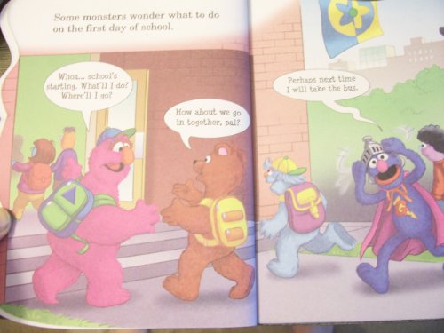 Sesame Street Elmo's S is for School (Shaped Hardcover Book) (2011)
