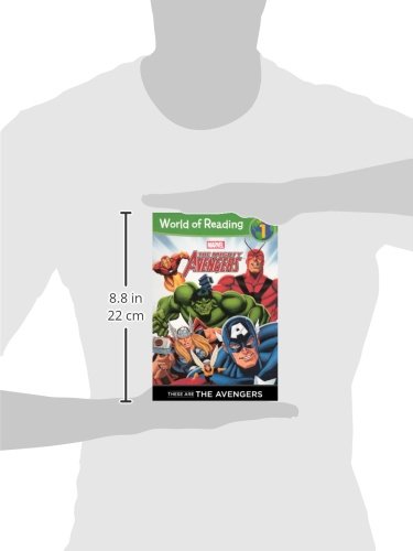 These Are The Avengers (Turtleback School & Library Binding Edition) (World of Reading: Level 1)