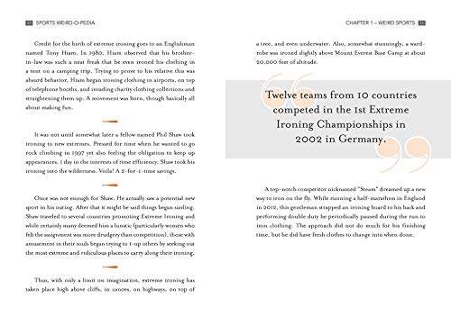 Sports Weird-o-Pedia: The Ultimate Book of Surprising, Strange, and Incredibly Bizarre Facts about Sports