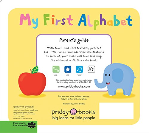 My First Alphabet Touch and Feel (My First Priddy)