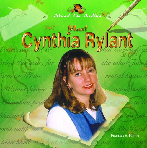 Meet Cynthia Rylant (About the Author) - 6980