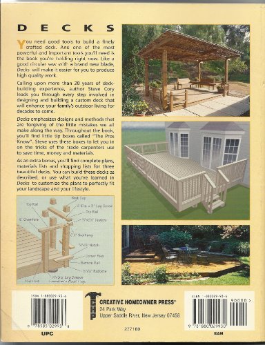 Decks: Plan, Design, & Build