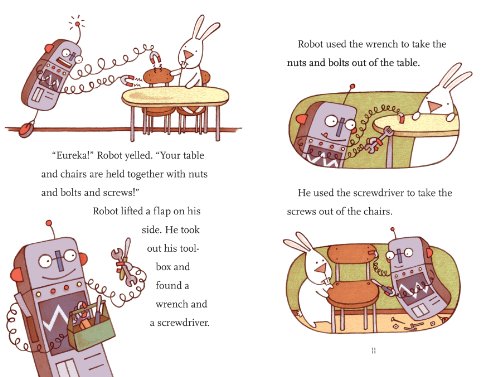 Rabbit and Robot: The Sleepover (Candlewick Sparks) - 509
