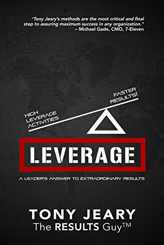 Leverage: High Leverage Activities = The Right RESULTS Faster!