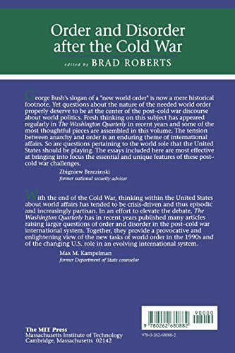 Order and Disorder after the Cold War (Washington Quarterly Readers)