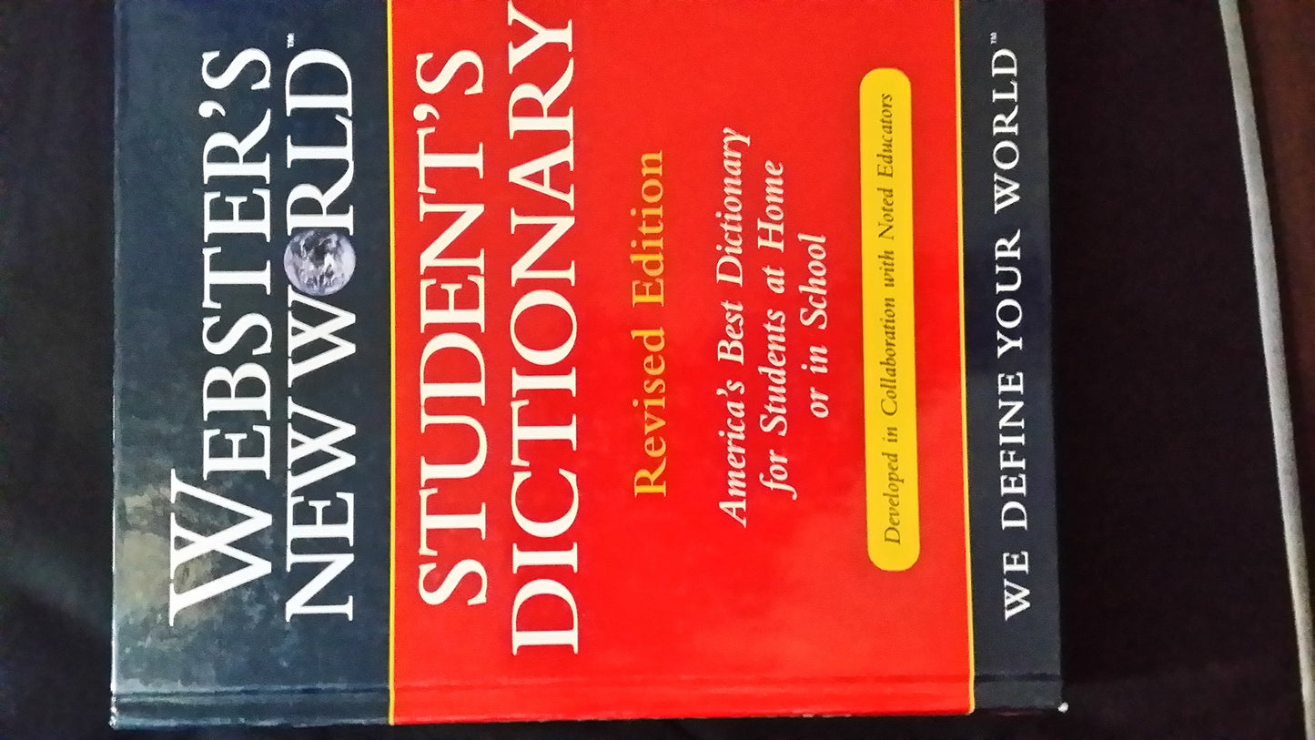 Webster's New World Student's Dictionary