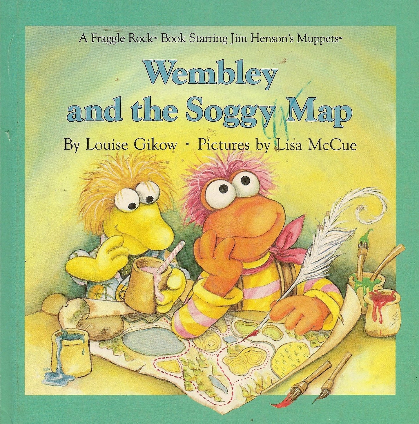 Weekly reader presents Wembley and the soggy map (A Fraggle Rock book)