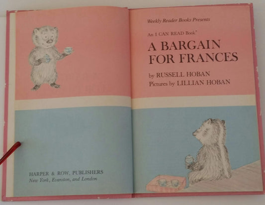 A Bargain for Frances (I Can Read Book) - 8573