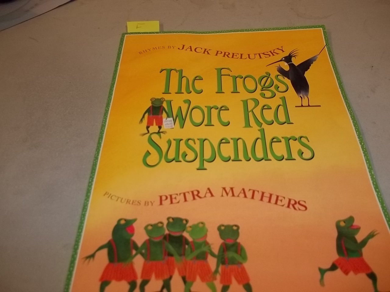 The Frogs Wore Red Suspenders: An Irresistible Modern Classic of Hilarious Rhyming Poetry for Children (Ages 4-8)