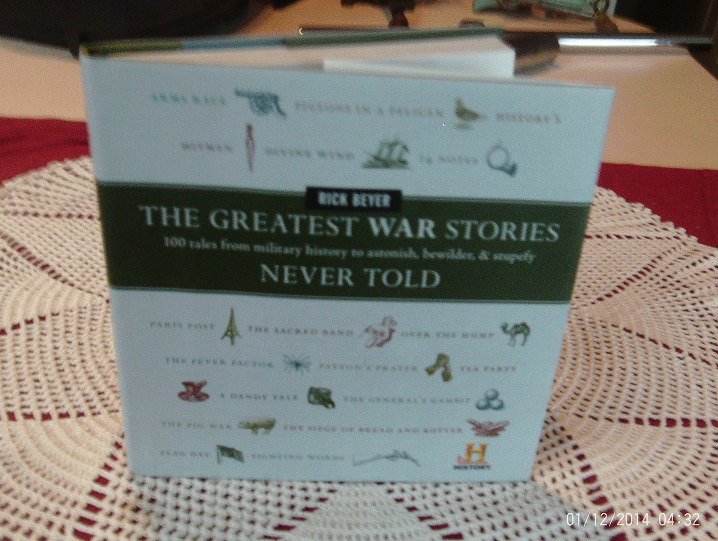The Greatest War Stories Never Told: 100 Tales from Military History to Astonish, Bewilder, and Stupefy – Quirky Stories From History Channel's Rick Beyer