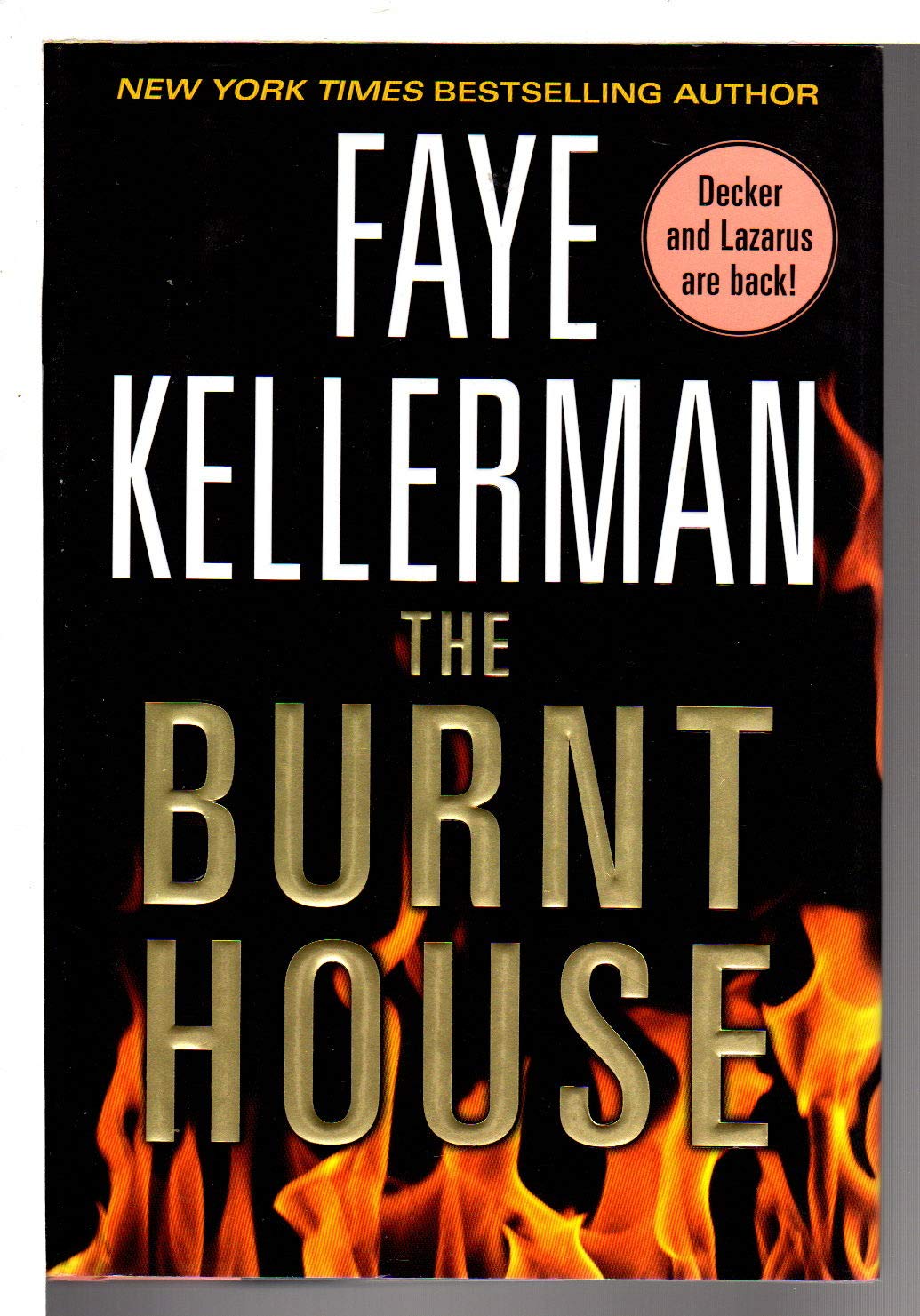 The Burnt House: A Peter Decker/Rina Lazarus Novel (Decker/Lazarus Novels, 16)