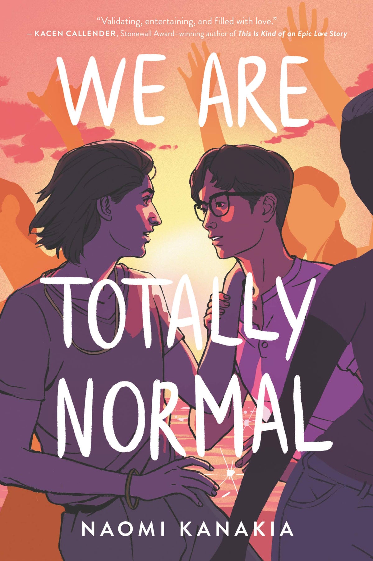 We Are Totally Normal: A Contemporary Queer YA Story About First Love and Self-Discovery