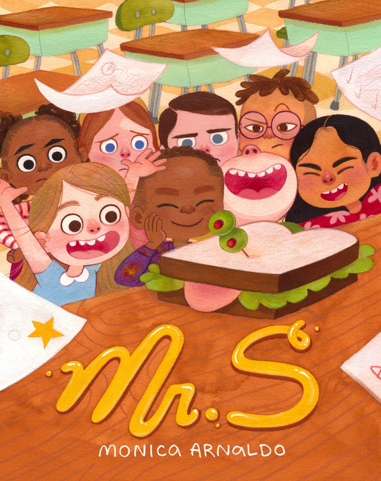 Mr. S: A First Day of School Book – A Funny Mystery About a Kindergarten Teacher Who Might Be a Sandwich for Kids (Ages 4-8)
