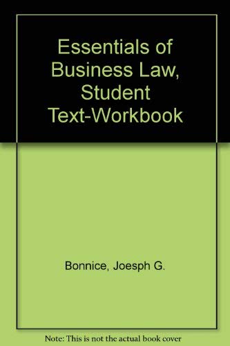 Essentials of Business Law