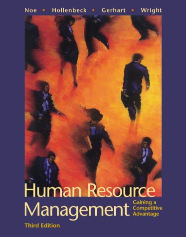 Human Resource Management: Gaining a Competitive Advantage