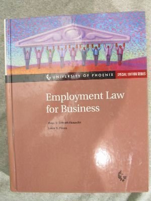 Employment Law for Business (University of Phoenix special edition)