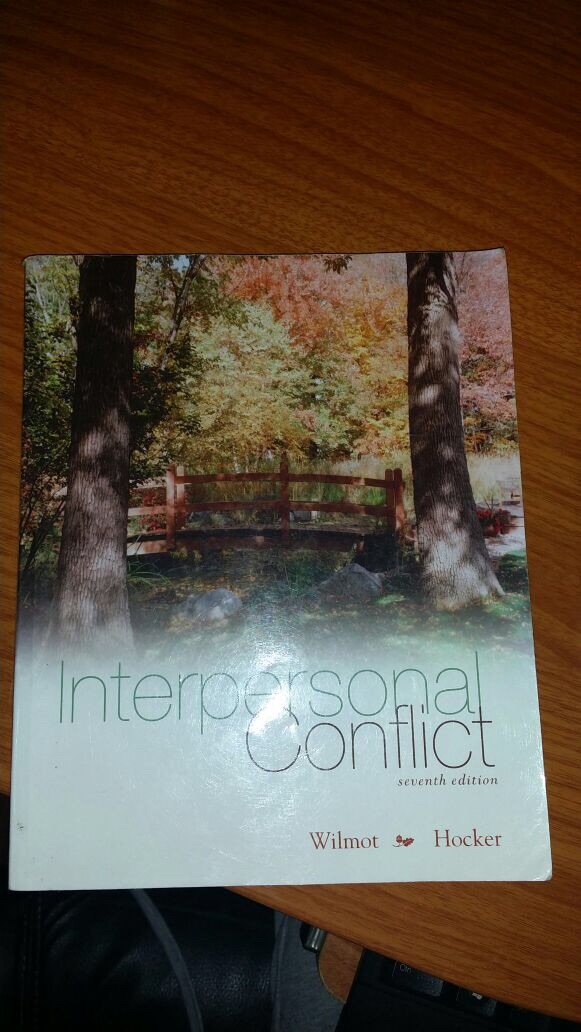 Interpersonal Conflict