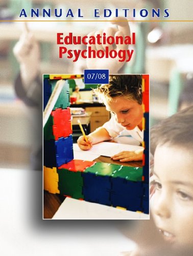 Annual Editions: Educational Psychology 07/08