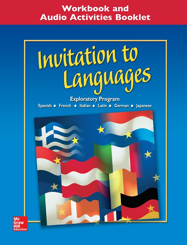 Invitation to Languages Workbook & Audio Activities Student Edition