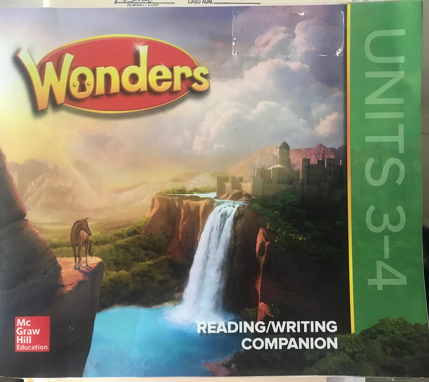 Wonders Grade 4 Reading/ Writing Companion Units 3-4 (ELEMENTARY CORE READING)