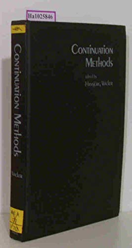 Continuation methods: Proceedings of a symposium at the University of Linz, Austria, October 3-4, 1977