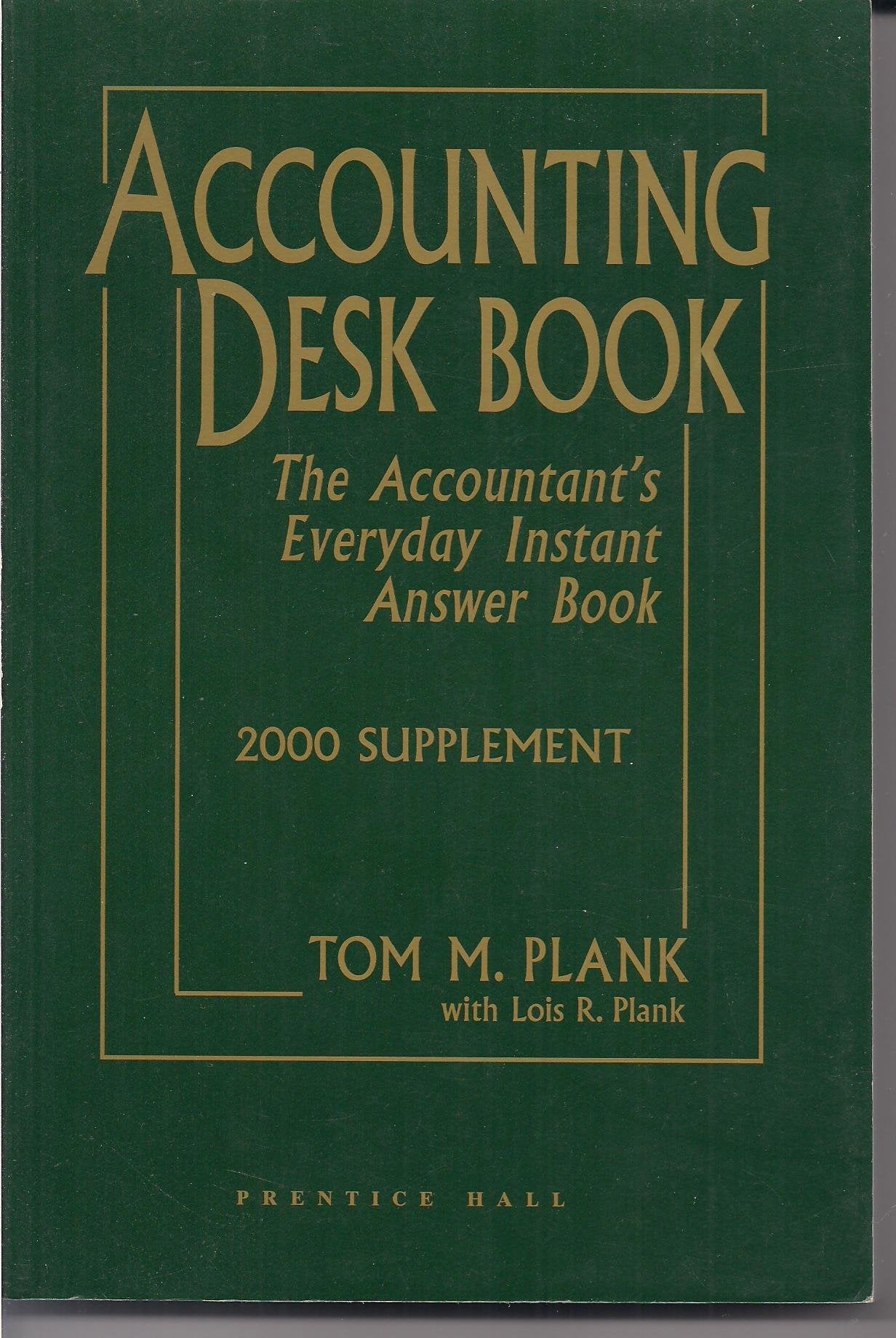 Accounting Desk Book: 2000 Supplement