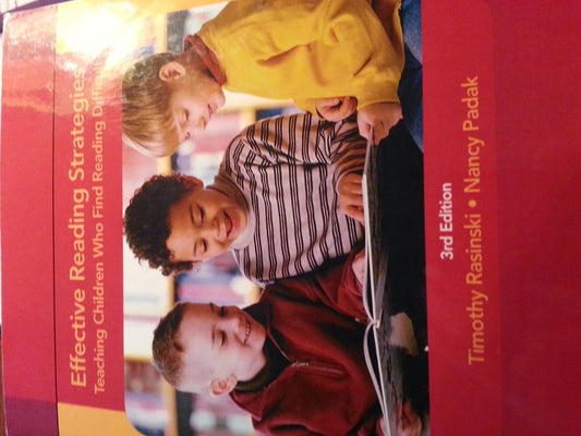 Effective Reading Strategies: Teaching Children Who Find Reading Difficult