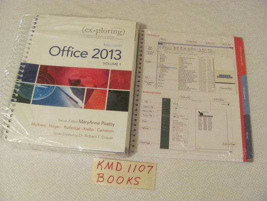 Exploring Microsoft Office 2013, Volume 1 (Exploring for Office 2013)