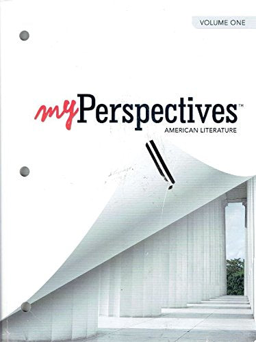 My Perspectives, American Literature, Volume 1, 9780133338805, 0133338800, 2017