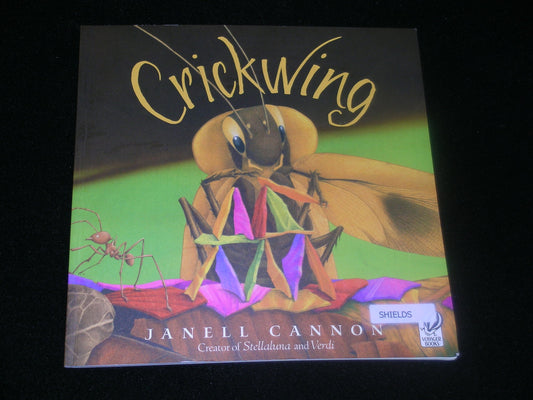 Crickwing: An Adventure About a Clever Cockroach Artist Hero for Kids (Ages 4-7)
