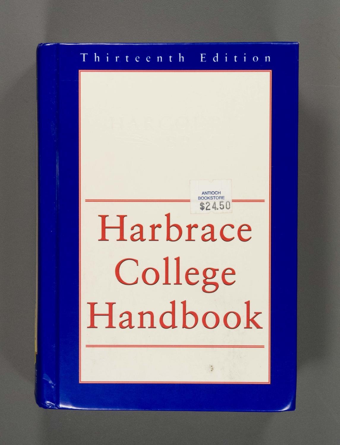 Harbrace College Handbook: With 1998 Mla Style Manual Updates (HODGES HARBRACE HANDBOOK)