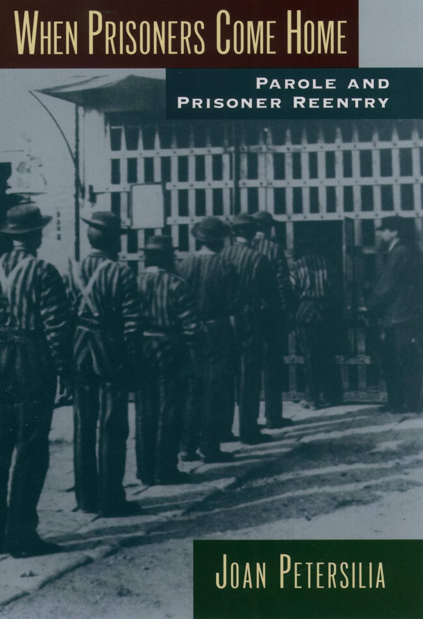 WHEN PRISONERS COME HOME PAROLE AND PRISONER REENTRY: Parole and Prisoner Reentry (Studies in Crime and Public Policy)