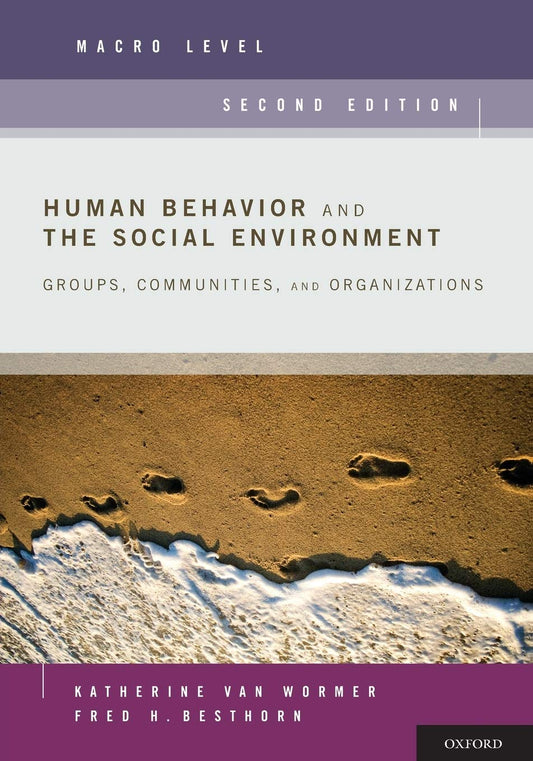 Human Behavior and the Social Environment, Macro Level: Groups, Communities, and Organizations
