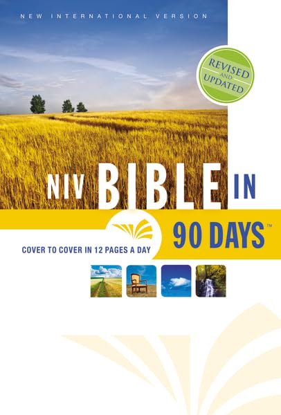 The Bible in 90 Days: New International Version, Cover to Cover in 12 Pages a Day