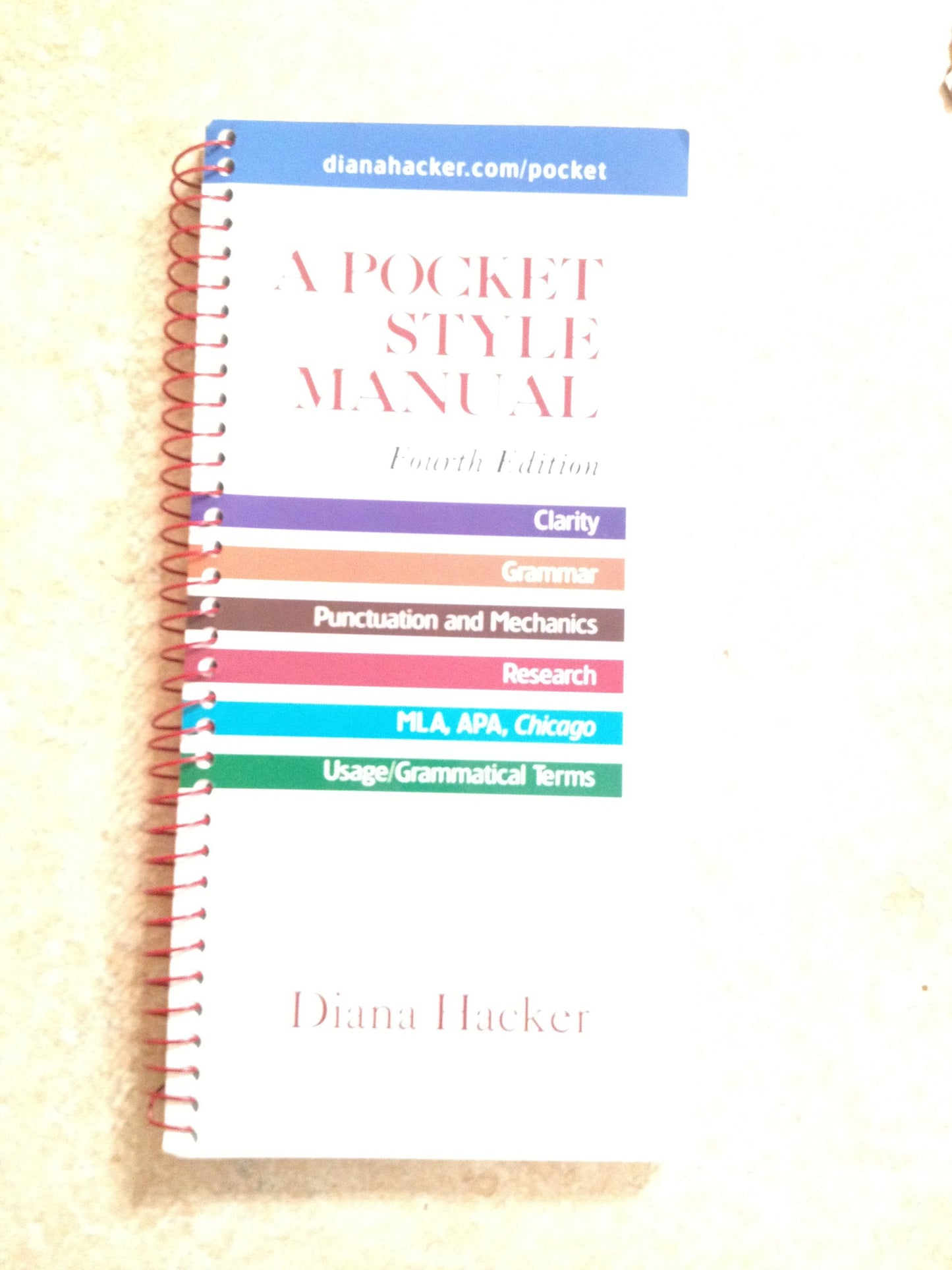 A Pocket Style Manual