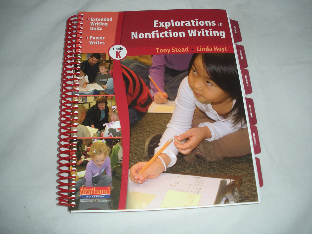 Explorations in Nonfiction Writing grade K, Lesson Book