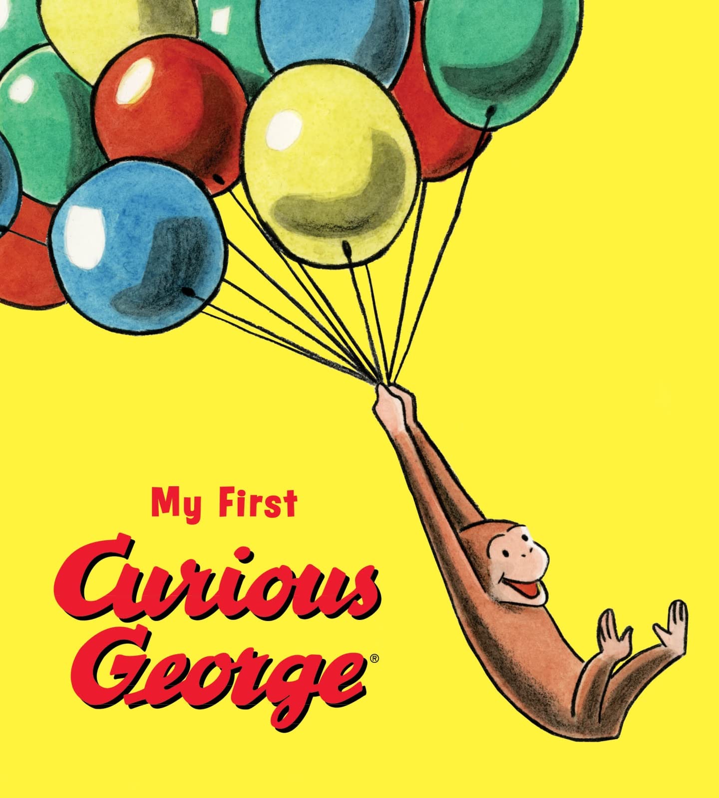 My First Curious George Padded Board Book: A Charming First Board Book Perfect for Baby Showers