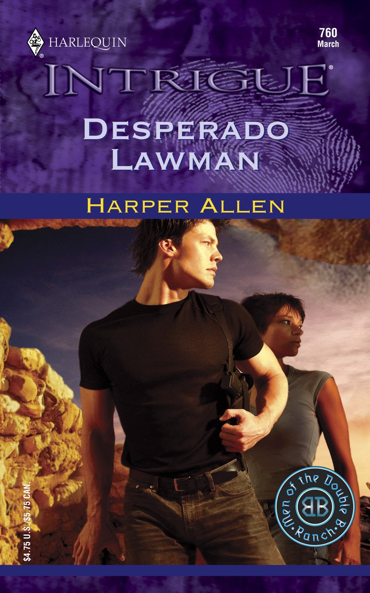 Desperado Lawman (Men of the Double B Ranch)