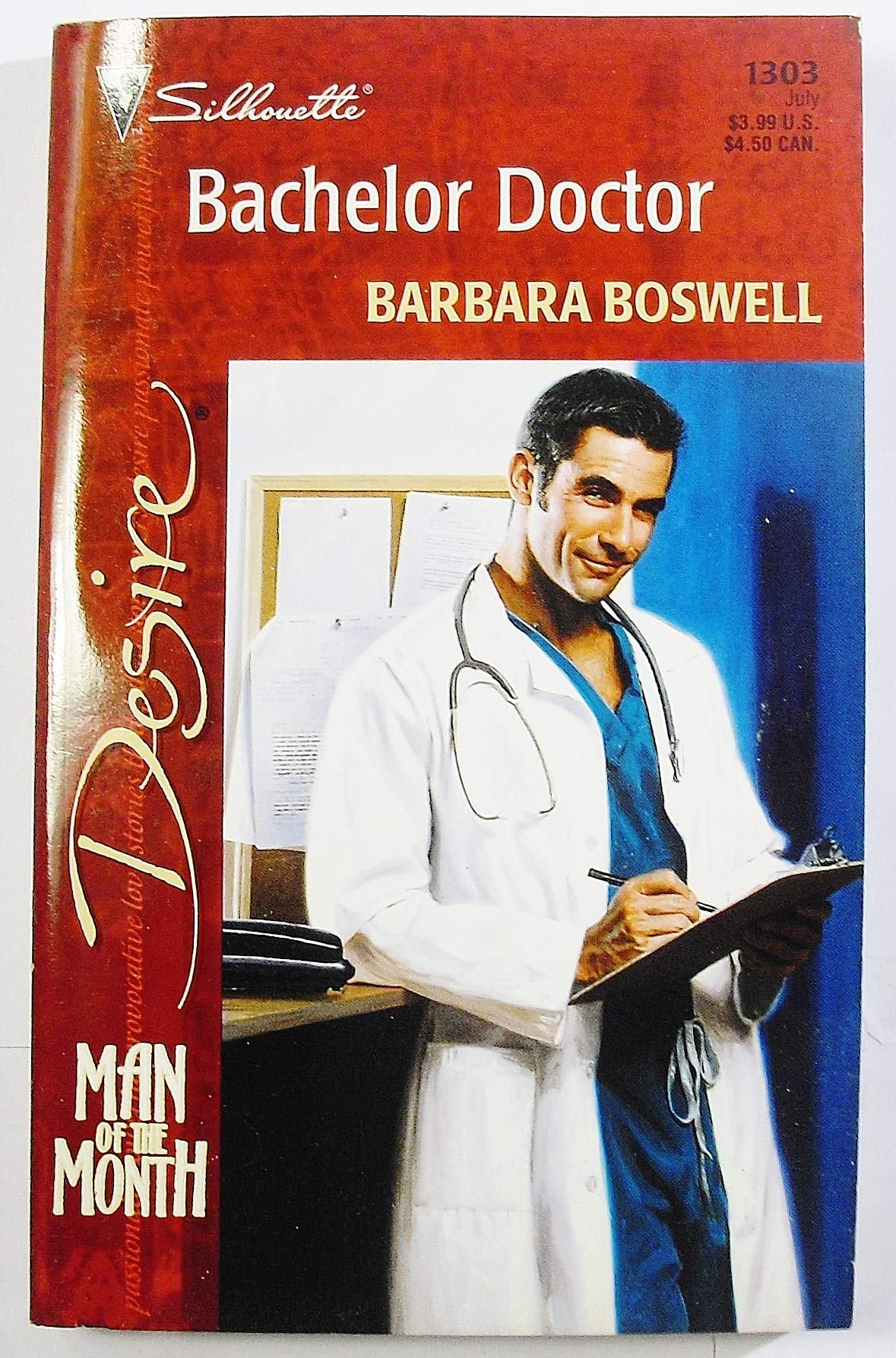 Bachelor Doctor (Man Of The Month) (Desire, 1303)