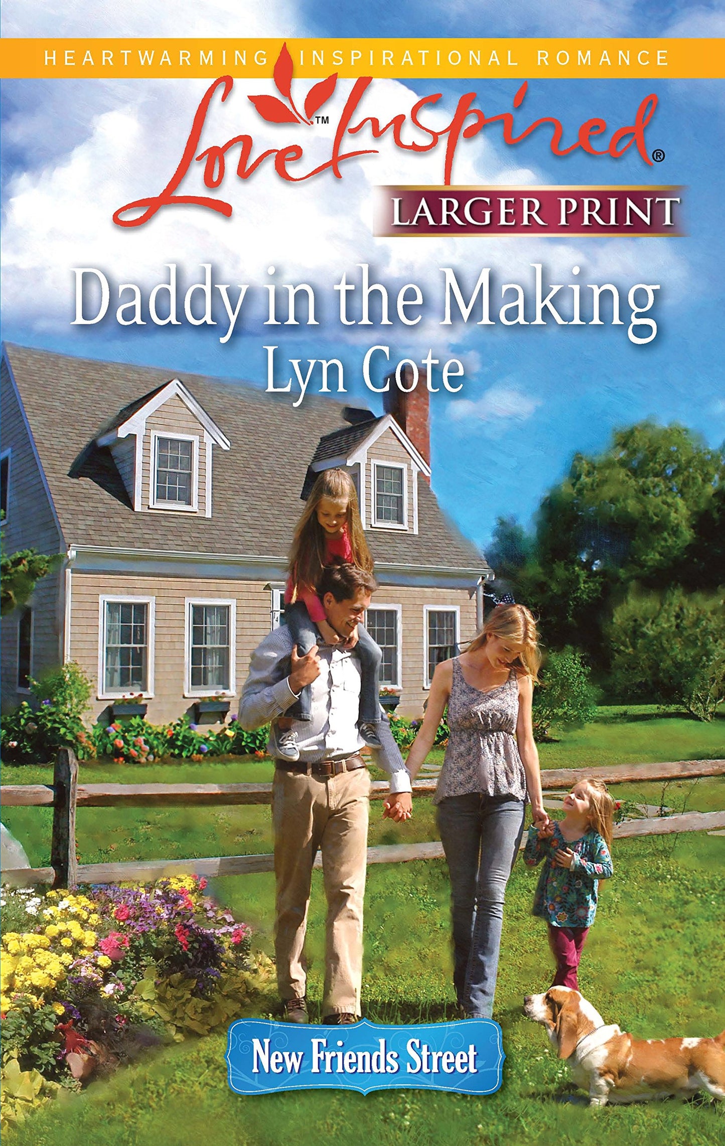 Daddy in the Making (Larger Print Love Inspired: New Friends Street)