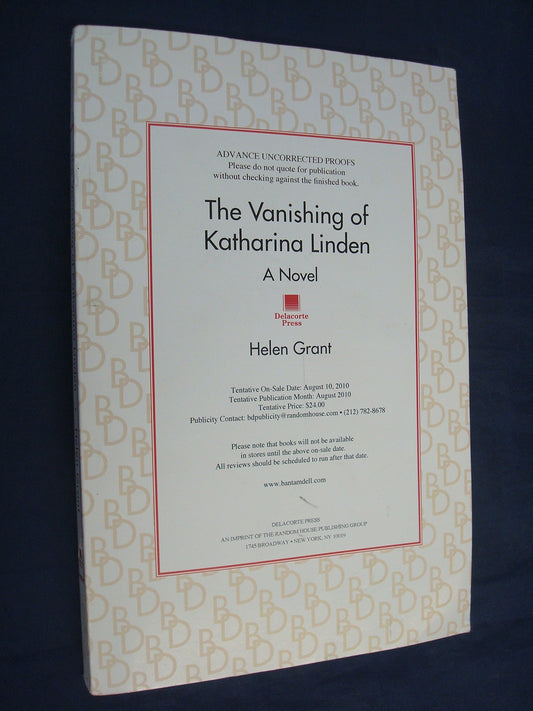 The Vanishing of Katharina Linden: A Novel