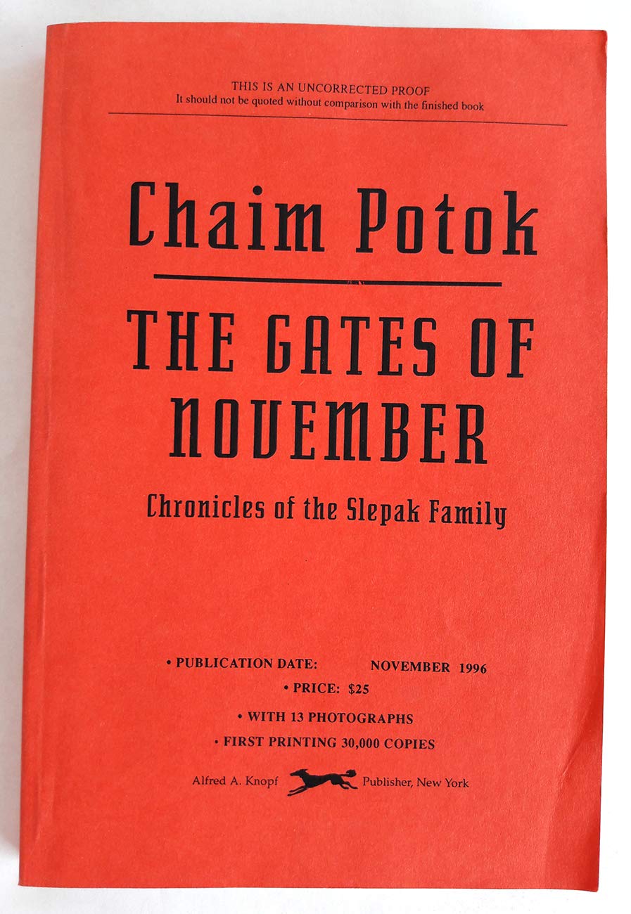 The Gates of November: Chronicles of the Slepak Family