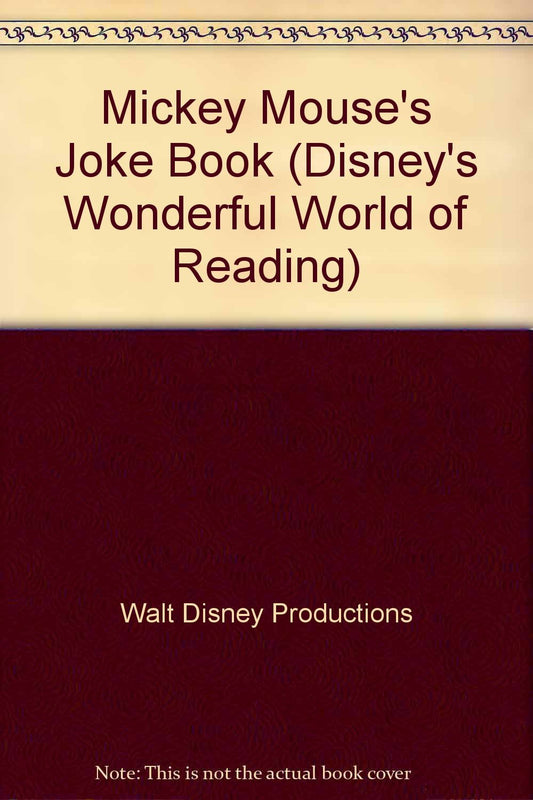 Mickey Mouse's Joke Book (Disney's Wonderful World of Reading)